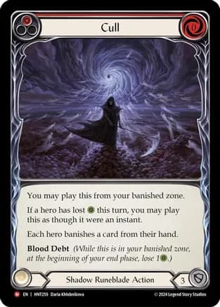 Cull — The Hunted