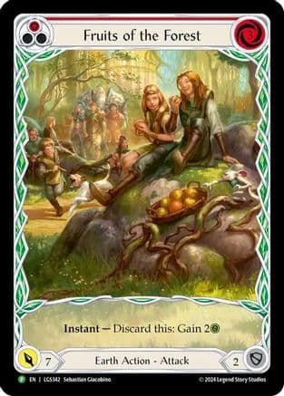 Fruits of the Forest (Red) - LGS342 — Flesh and Blood: Promo Cards