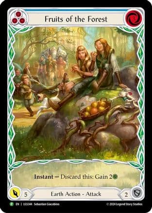 Fruits of the Forest (Blue) - LGS344 — Flesh and Blood: Promo Cards