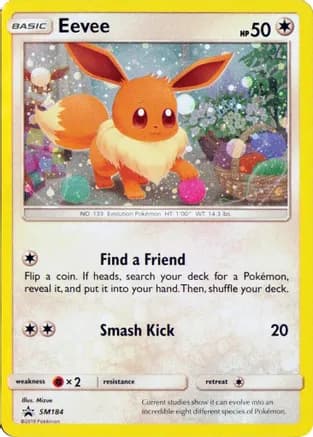 Eevee - SM184 (Cosmos Holo) — SM Promos
