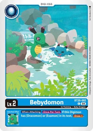 Bebydomon — Release Special Booster 2.5 Digimon Card Game card by Iori Sunakura