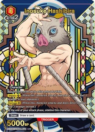 Inosuke Hashibira (078) (R*) — UE05BT: Demon Slayer: Kimetsu no Yaiba