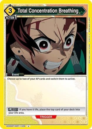 Total Concentration Breathing (029) — UE05BT: Demon Slayer: Kimetsu no Yaiba