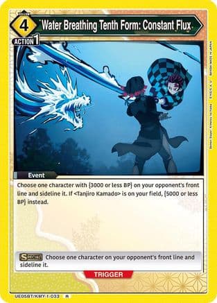Water Breathing Tenth Form: Constant Flux — UE05BT: Demon Slayer: Kimetsu no Yaiba