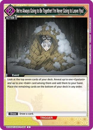 We're Always Going to Be Together! I'm Never Going to Leave You! — UE05BT: Demon Slayer: Kimetsu no Yaiba