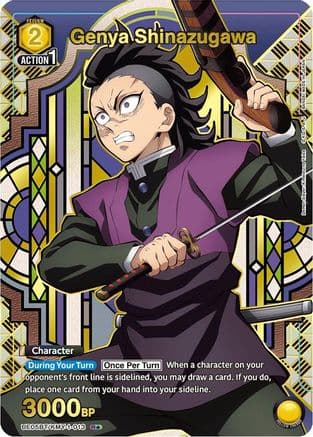 Genya Shinazugawa (013) (R*) — UE05BT: Demon Slayer: Kimetsu no Yaiba
