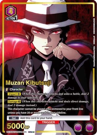 Muzan Kibutsuji (035) (SR**) — Union Arena card