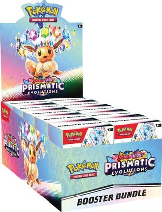 Prismatic Evolutions Booster Bundle Display — SV: Prismatic Evolutions