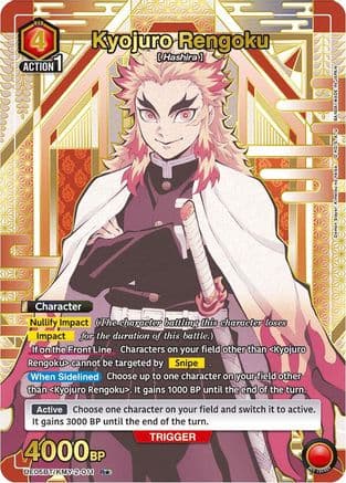 Kyojuro Rengoku (011) (R*) — UE05BT: Demon Slayer: Kimetsu no Yaiba