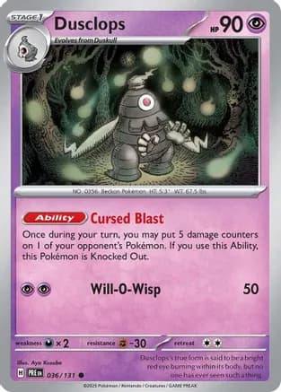 Dusclops — SV: Prismatic Evolutions