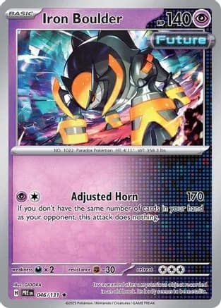 Iron Boulder — SV: Prismatic Evolutions