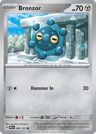 Bronzor — SV: Prismatic Evolutions