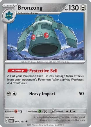 Bronzong — SV: Prismatic Evolutions
