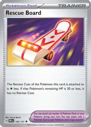 Rescue Board — SV: Prismatic Evolutions