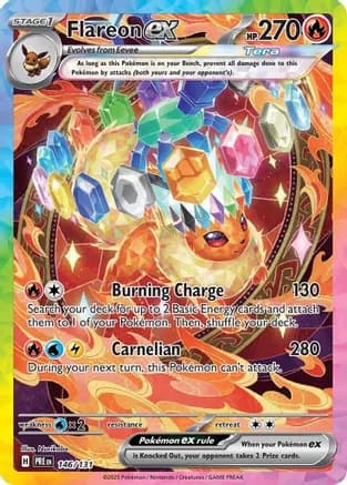 Flareon ex - 146/131 — SV: Prismatic Evolutions