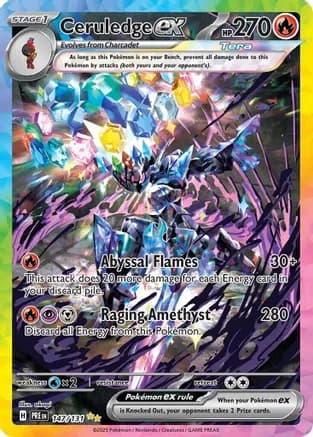 Ceruledge ex — SV: Prismatic Evolutions
