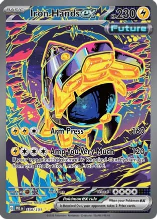 Iron Hands ex - 154/131 — SV: Prismatic Evolutions