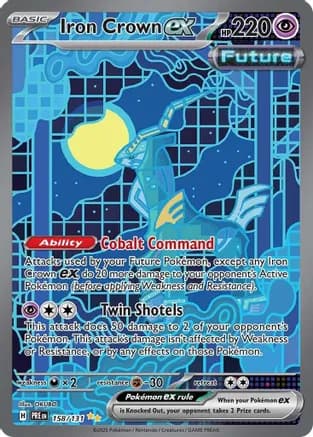 Iron Crown ex — SV: Prismatic Evolutions