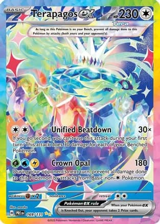 Terapagos ex - 169/131 — SV: Prismatic Evolutions