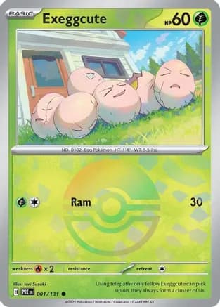 Exeggcute (Poke Ball Pattern) — SV: Prismatic Evolutions