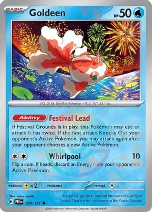 Goldeen (Poke Ball Pattern) — SV: Prismatic Evolutions