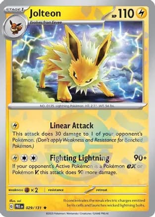 Jolteon (Poke Ball Pattern) — SV: Prismatic Evolutions