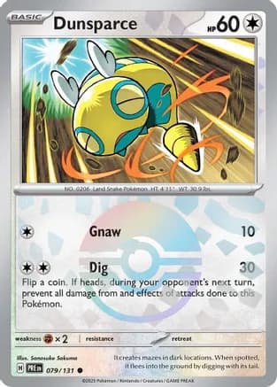 Dunsparce (Poke Ball Pattern) — SV: Prismatic Evolutions