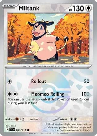 Miltank (Poke Ball Pattern) — SV: Prismatic Evolutions