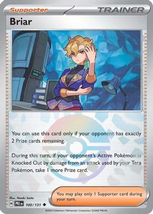 Briar (Poke Ball Pattern) — SV: Prismatic Evolutions Pokémon TCG card by Nooki Saito