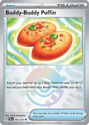 Buddy-Buddy Poffin (Poke Ball Pattern) — SV: Prismatic Evolutions
