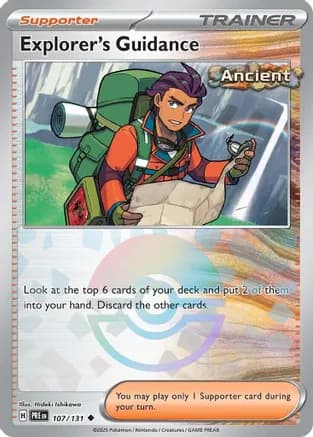 Explorer's Guidance (Poke Ball Pattern) — SV: Prismatic Evolutions