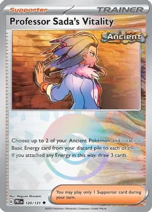 Professor Sada's Vitality (Poke Ball Pattern) — SV: Prismatic Evolutions
