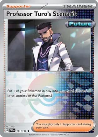 Professor Turo's Scenario (Poke Ball Pattern) — SV: Prismatic Evolutions