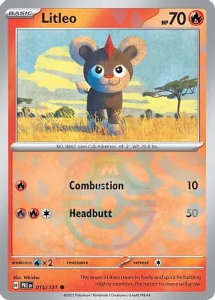 Litleo (Master Ball Pattern) — SV: Prismatic Evolutions