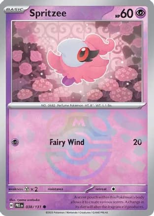 Spritzee (Master Ball Pattern) — SV: Prismatic Evolutions