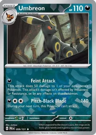 Umbreon (Master Ball Pattern) — SV: Prismatic Evolutions