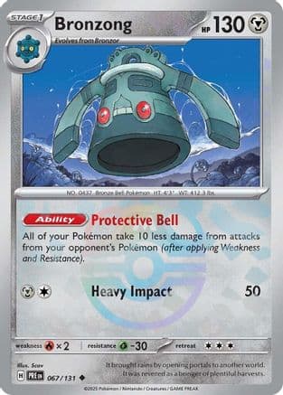 Bronzong (Master Ball Pattern) — SV: Prismatic Evolutions
