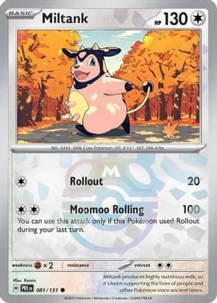 Miltank (Master Ball Pattern) — SV: Prismatic Evolutions