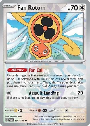 Fan Rotom (Master Ball Pattern) — SV: Prismatic Evolutions