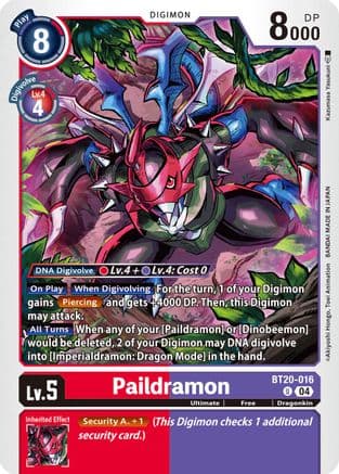 Paildramon — Release Special Booster 2.5