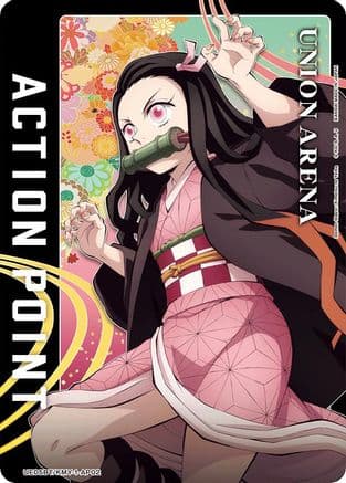 Action Point Card (AP02) (Nezuko Kamado) — UE05BT: Demon Slayer: Kimetsu no Yaiba