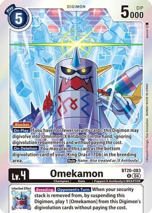 Omekamon — Release Special Booster 2.5