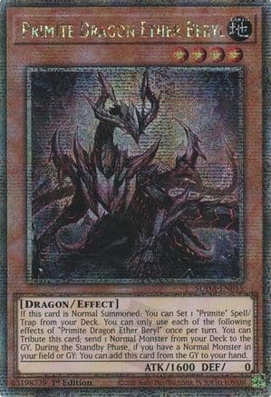 Primite Dragon Ether Beryl (Quarter Century Secret Rare) — Supreme Darkness