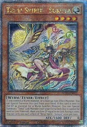 Tenyi Spirit - Suruya (Quarter Century Secret Rare) — Supreme Darkness
