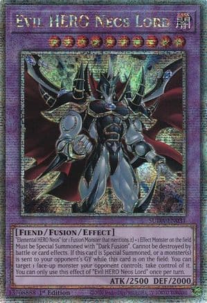 Evil HERO Neos Lord (Quarter Century Secret Rare) — Supreme Darkness