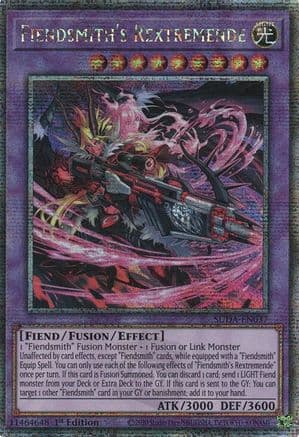 Fiendsmith's Rextremende (Quarter Century Secret Rare) — Supreme Darkness