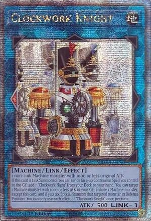 Clockwork Knight (Quarter Century Secret Rare) — Supreme Darkness