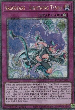 Argostars - Lightning Tydeu (Quarter Century Secret Rare) — Supreme Darkness