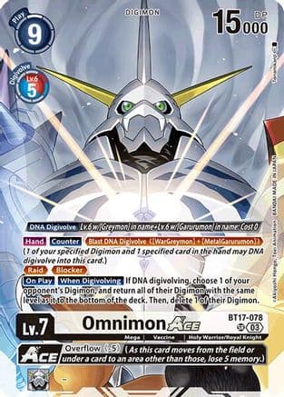 Omnimon ACE (Omnimon Binder Set) — Secret Crisis