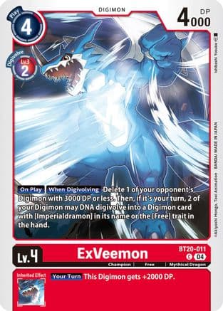 ExVeemon — Release Special Booster 2.5